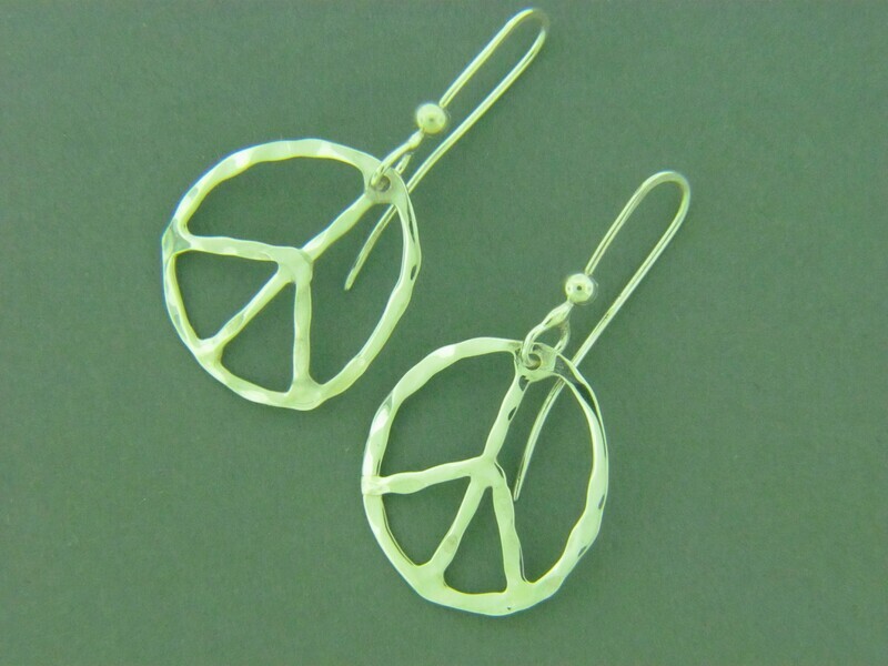 Medium Peace Earrings