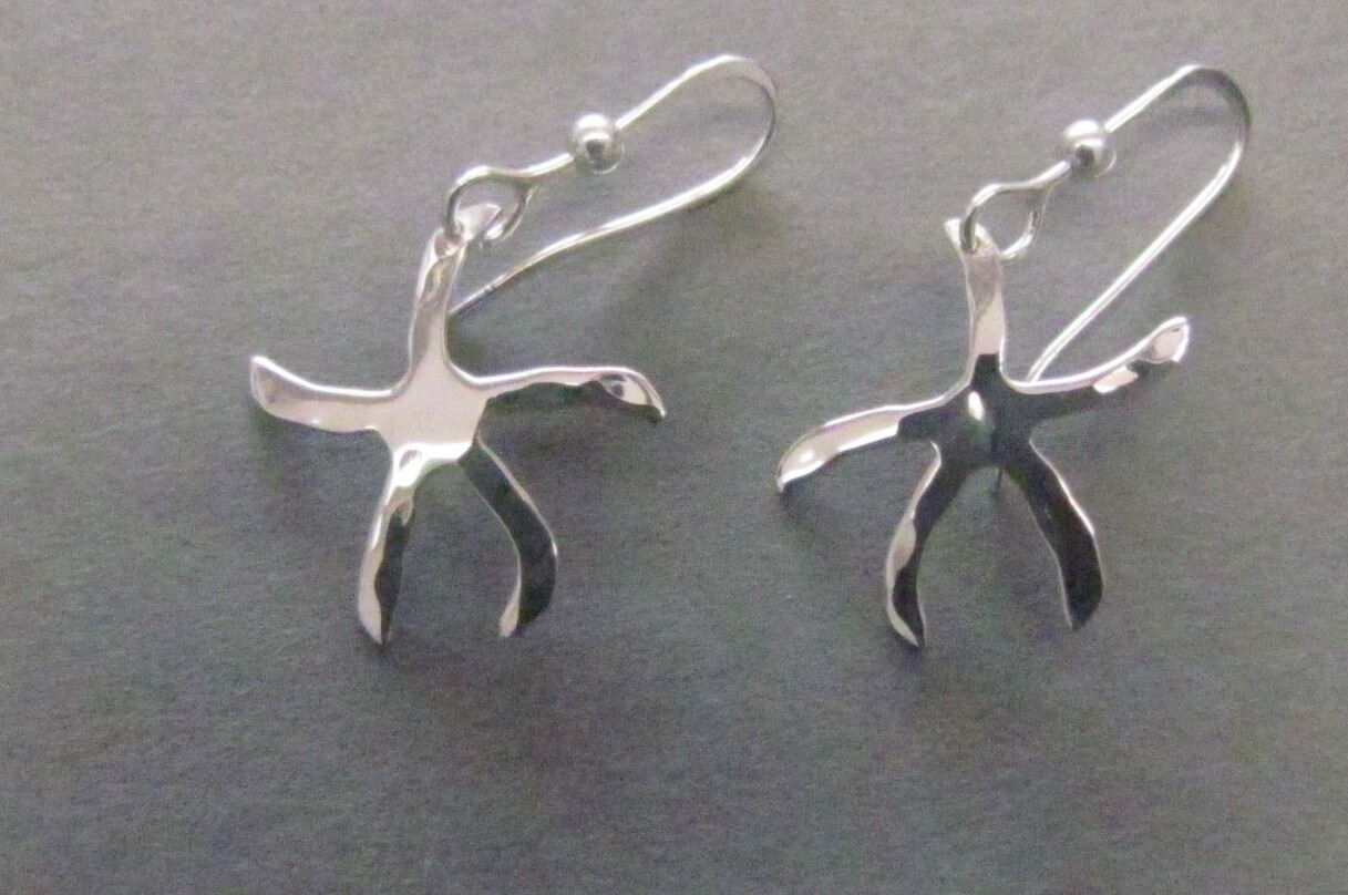Medium Starfish Earrings Medium Starfish Earrings