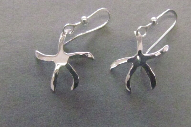 Medium Starfish  Earrings