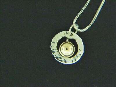 Small Circle W/ Bead