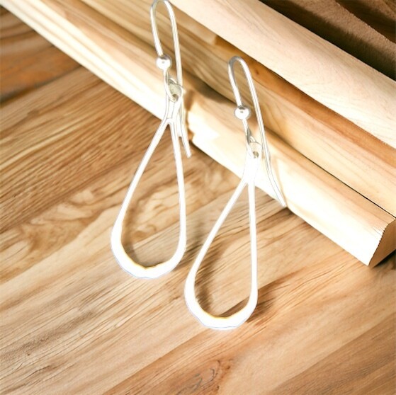 Long Teardrop Earrings