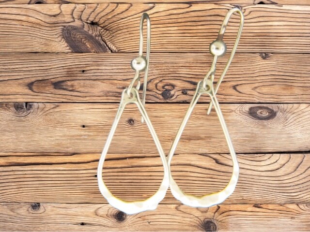 Teardrop French Hook Earring