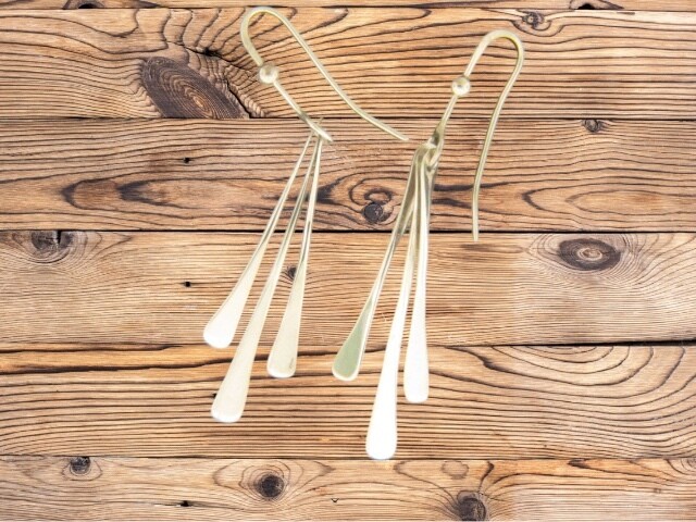 Triple Stick Earrings