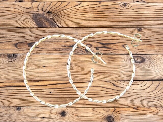 Large Twisty Hoop Earrings