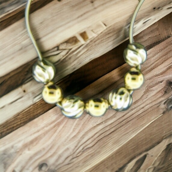 Fancy/Golf Filled Bead Pendant Fancy/Golf Filled Bead Pendant