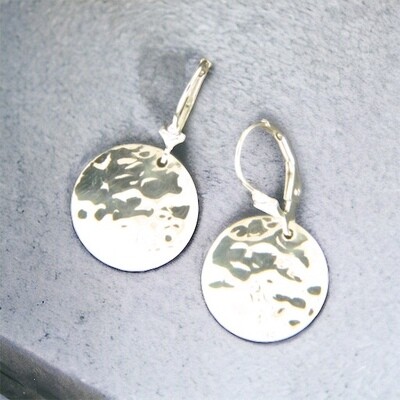 Medium Disc Hammered