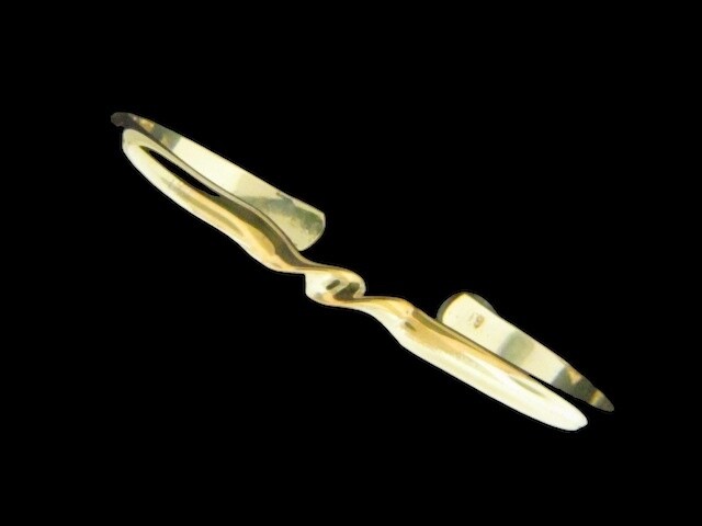 Gold Filled Middle Twist Bracelet