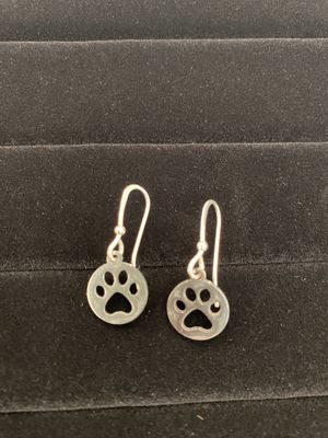 Marley Paw Print Earrings