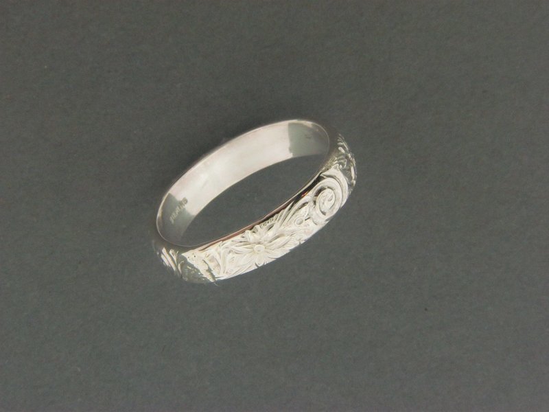 Swirl Print Ring