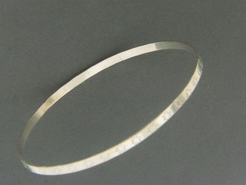 Thin Flat Bangle