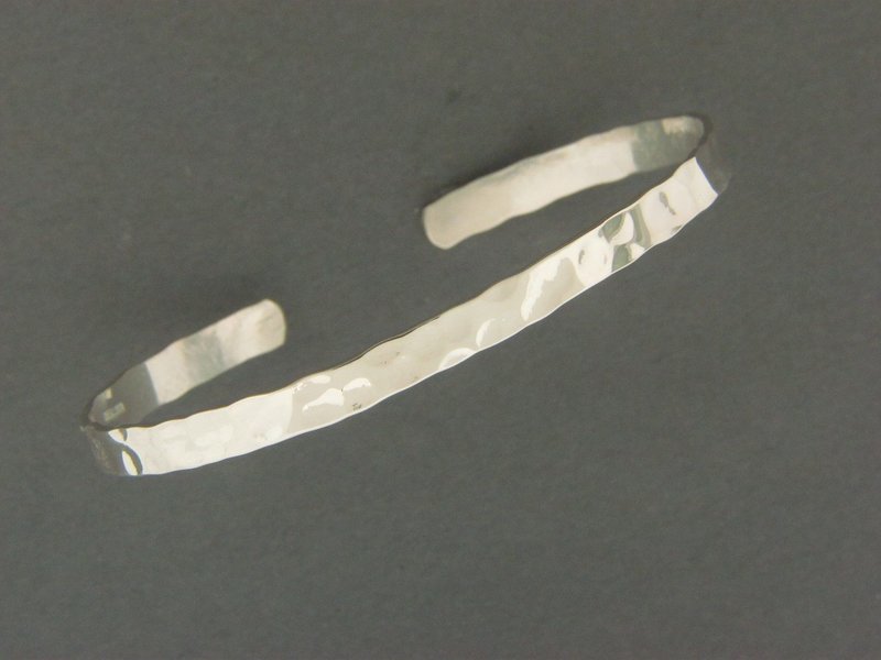 Thin Flat Cuff Bracelet