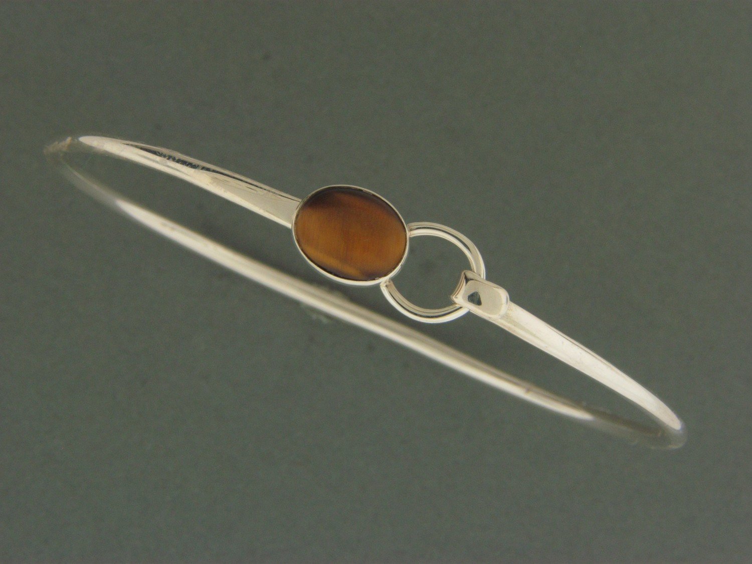 Hook Clasp Bracelet | Sterling Silver 8