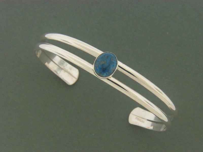 Double Band w/Stone Bracelet