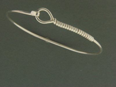 Light Lariat Hook  w/SS Wrap Bracelet