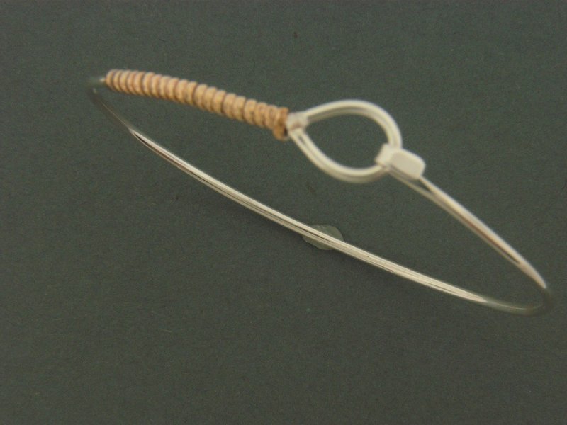 Light Lariat Hook w/GF Wrap Bracelet