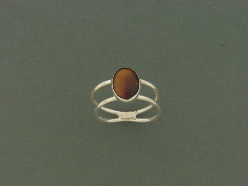 Double Band w/Stone