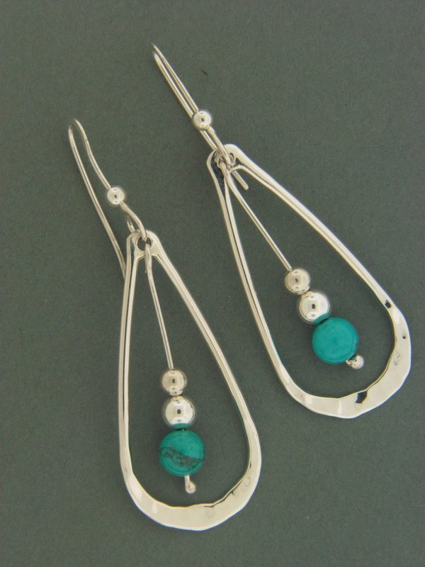 Heavy Teardrop w/Bead