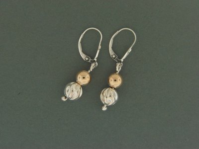 Fancy/ Gold Filled Leverback Earrings