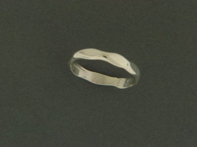 Light Hammered Ring