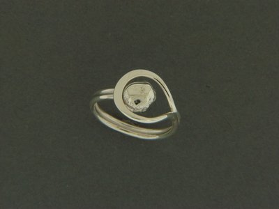Loop with Ball Print Ring Loop with Ball Print Ring