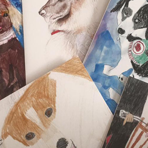 War Dogs Note Cards