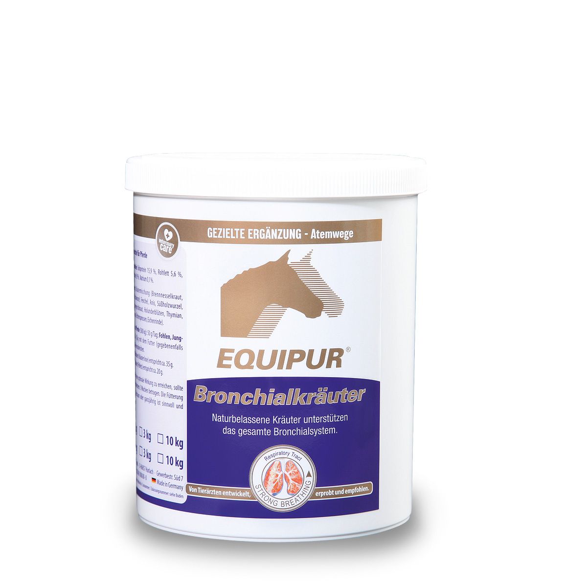 Bronchialkräuter Pellets von EQUIPUR