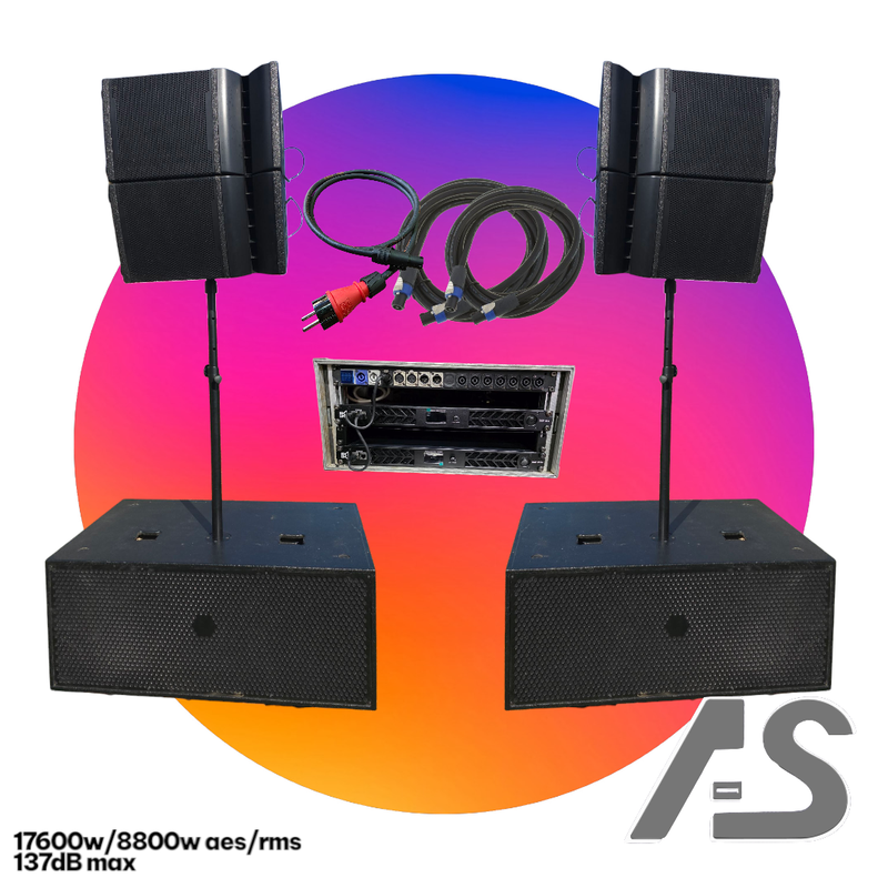 PA Anlage - BigStack 4.2 - Komplettset - Beschallungssystem