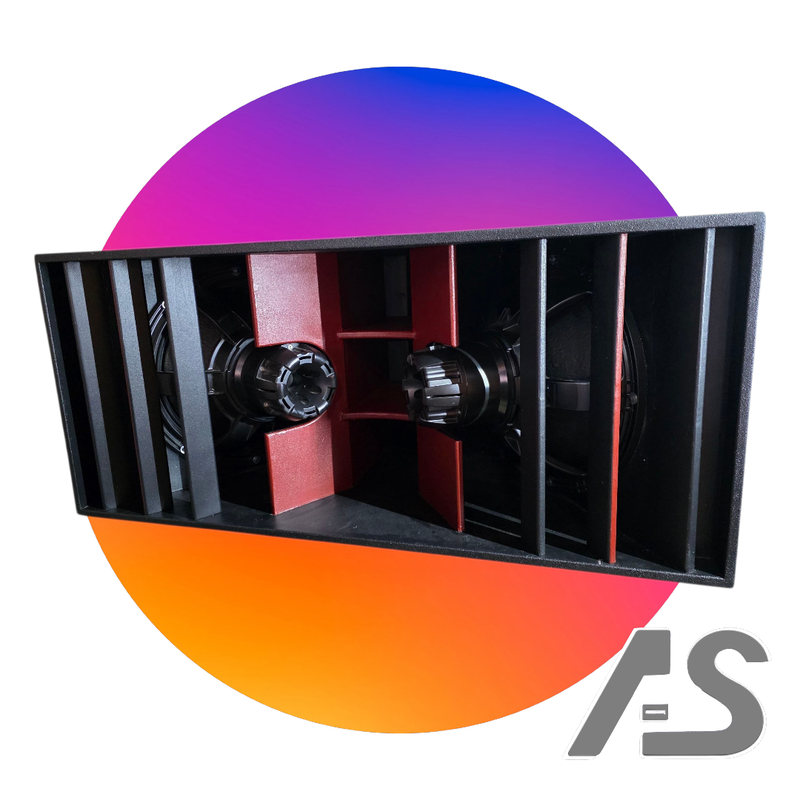 Power BP-36 Dual 18" Subwoofer - 3600W/RMS-8000W/AES 4Ohm Passiv