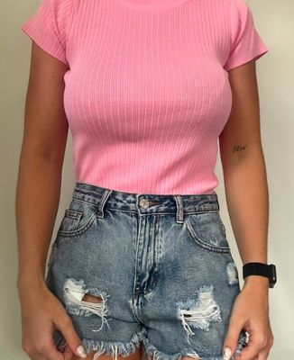 Roze T-shirts