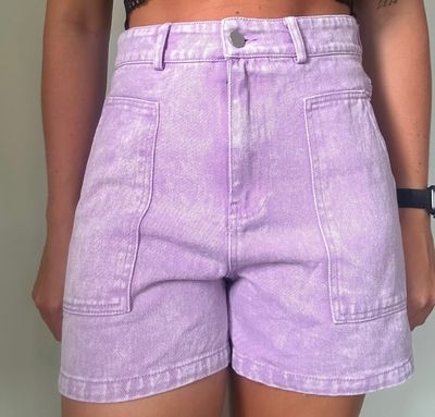 Paarse short