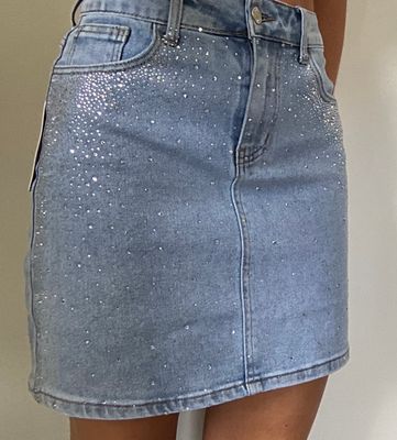 Blinkende Spijkerrok