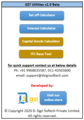 GST Utilities v2.0