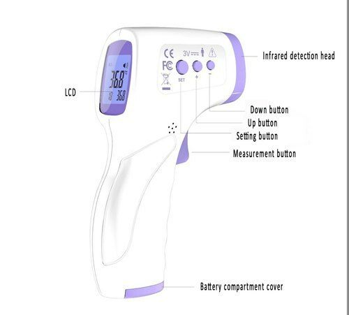 Contact less digital infrared thermometer: IR 988