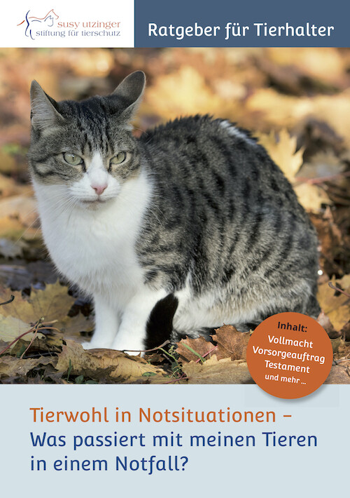 E-Ratgeber &quot;Tierwohl in Notsituationen - Was passiert mit meinen Tieren in einem Notfall?&quot; (PDF-Dokument)