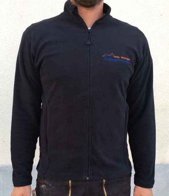 Herren-Microfleece-Jacke