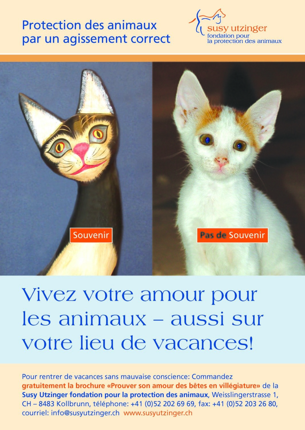 Affiche &quot;Souvenir - pas de souvenir&quot;