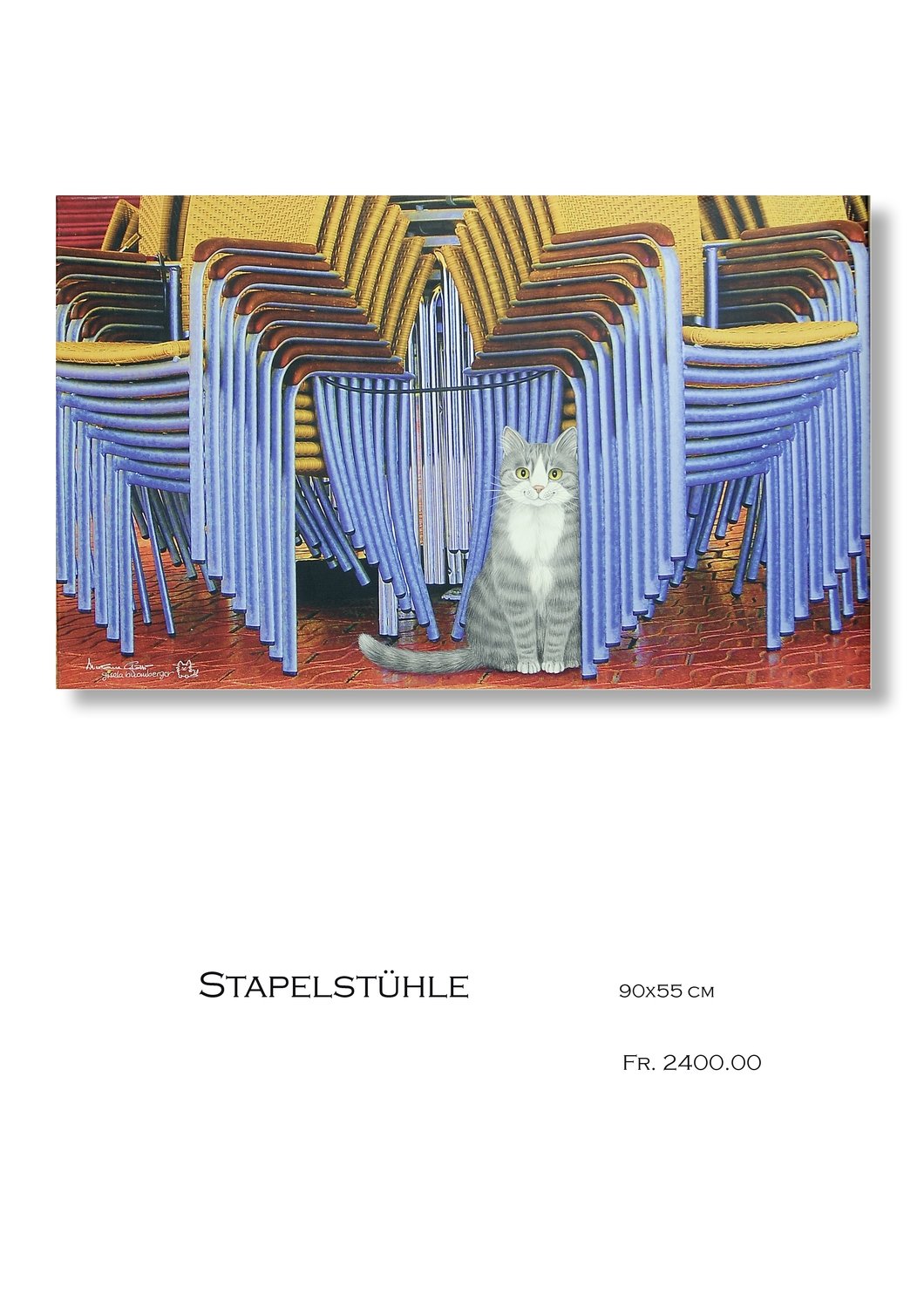 Stapelstühle
