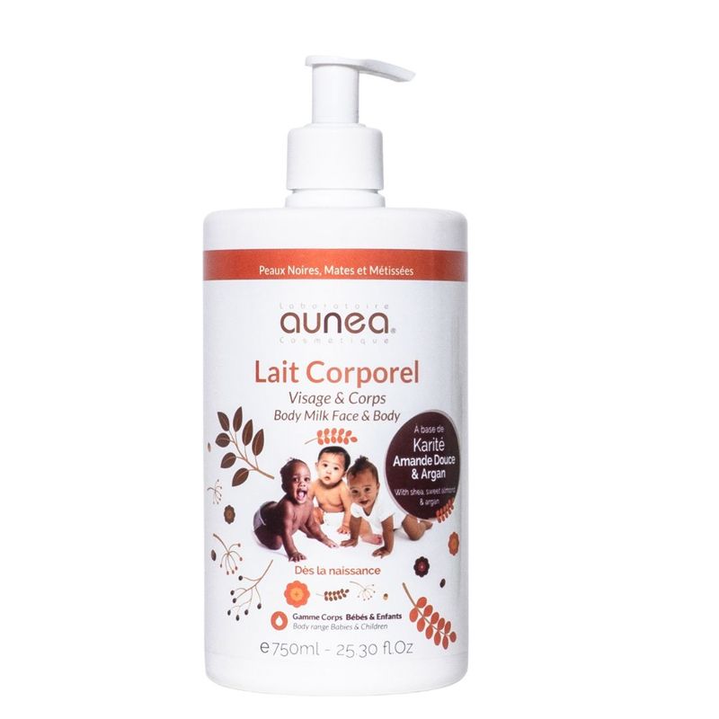 Lait corporel visage et corps 750 ml