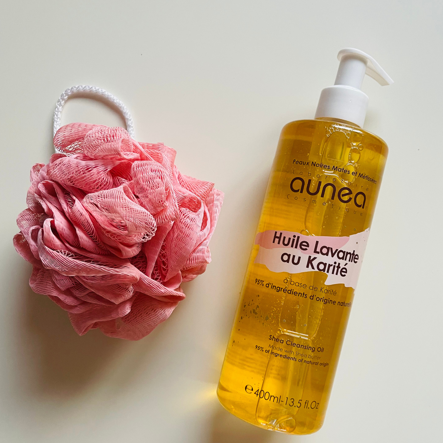 Huile lavante au karité corps Adulte 400 ml