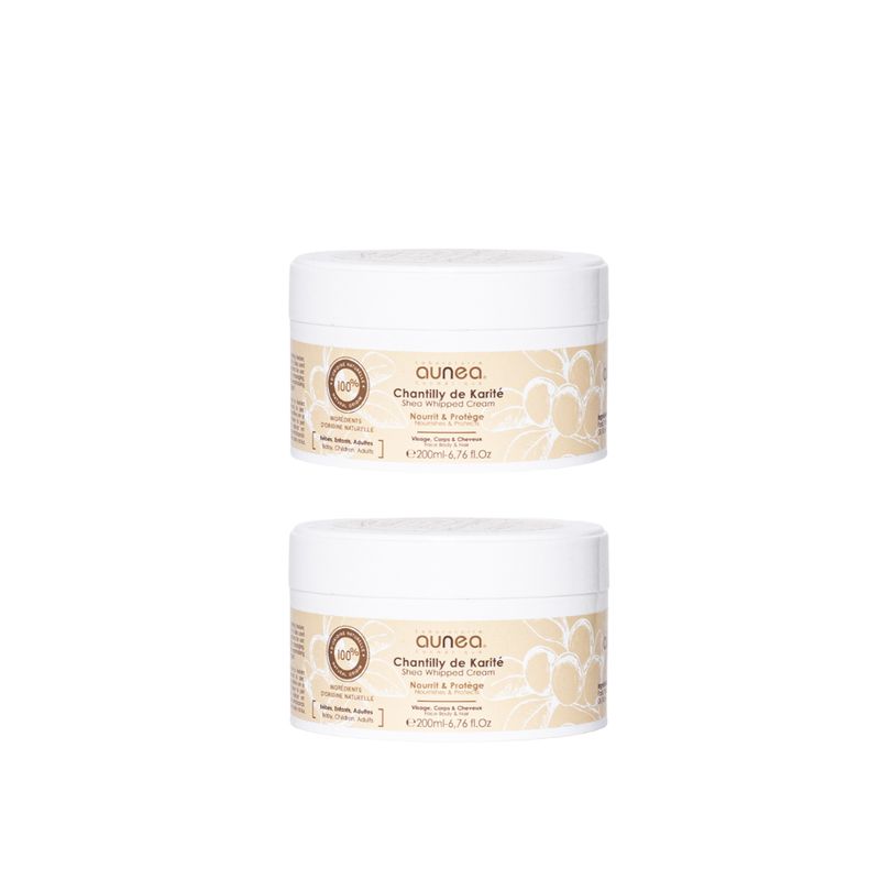 2 Chantilly de Karité 200 ml * 1 ACHETÉ = Le 2ème à -50% 2 Chantilly de Karité 200 ml * 1 ACHETÉ = Le 2ème à -50%