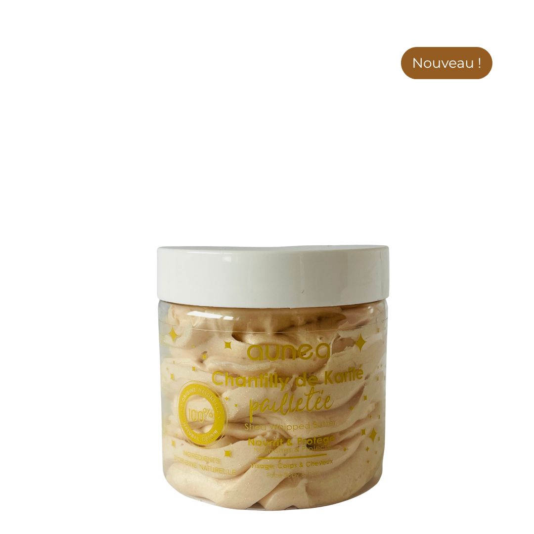 Chantilly de Karité Pailletée 100 ml Chantilly de Karité Pailletée 100 ml