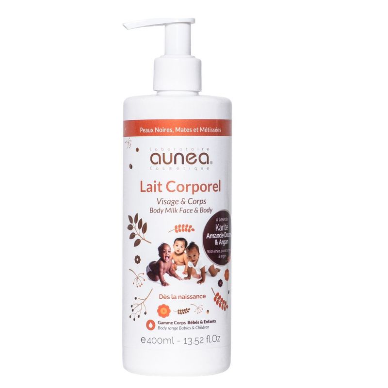 Lait visage et corps bébé enfant  400 ml