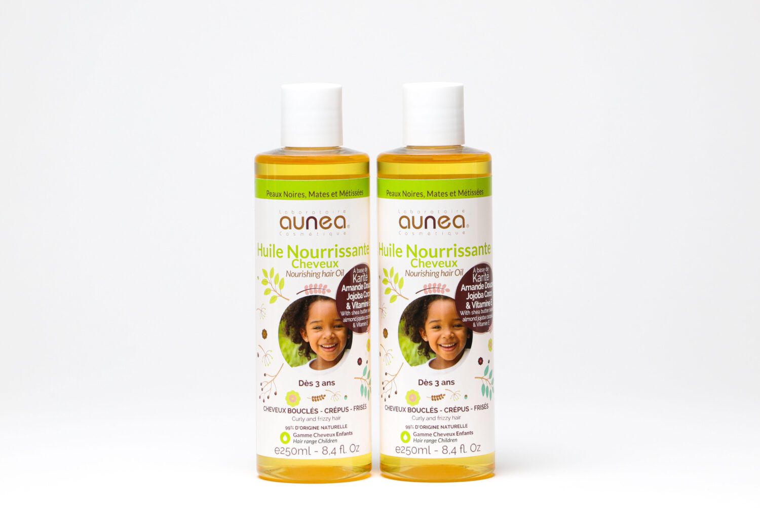 Lot de 2 Huile Nourrissante Cheveux de 250 ml Lot de 2 Huile Nourrissante Cheveux de 250 ml