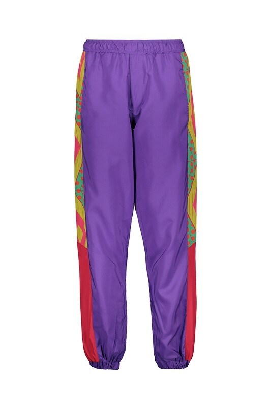 PURPLE TRACK PANTS
