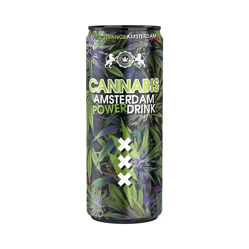 ? Bebidas refrescantes sin gas con extracto de cannabis – 250 ml de sabor y energía ?