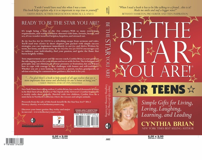 Full Cover of Be the Star You Are! for Teens with back