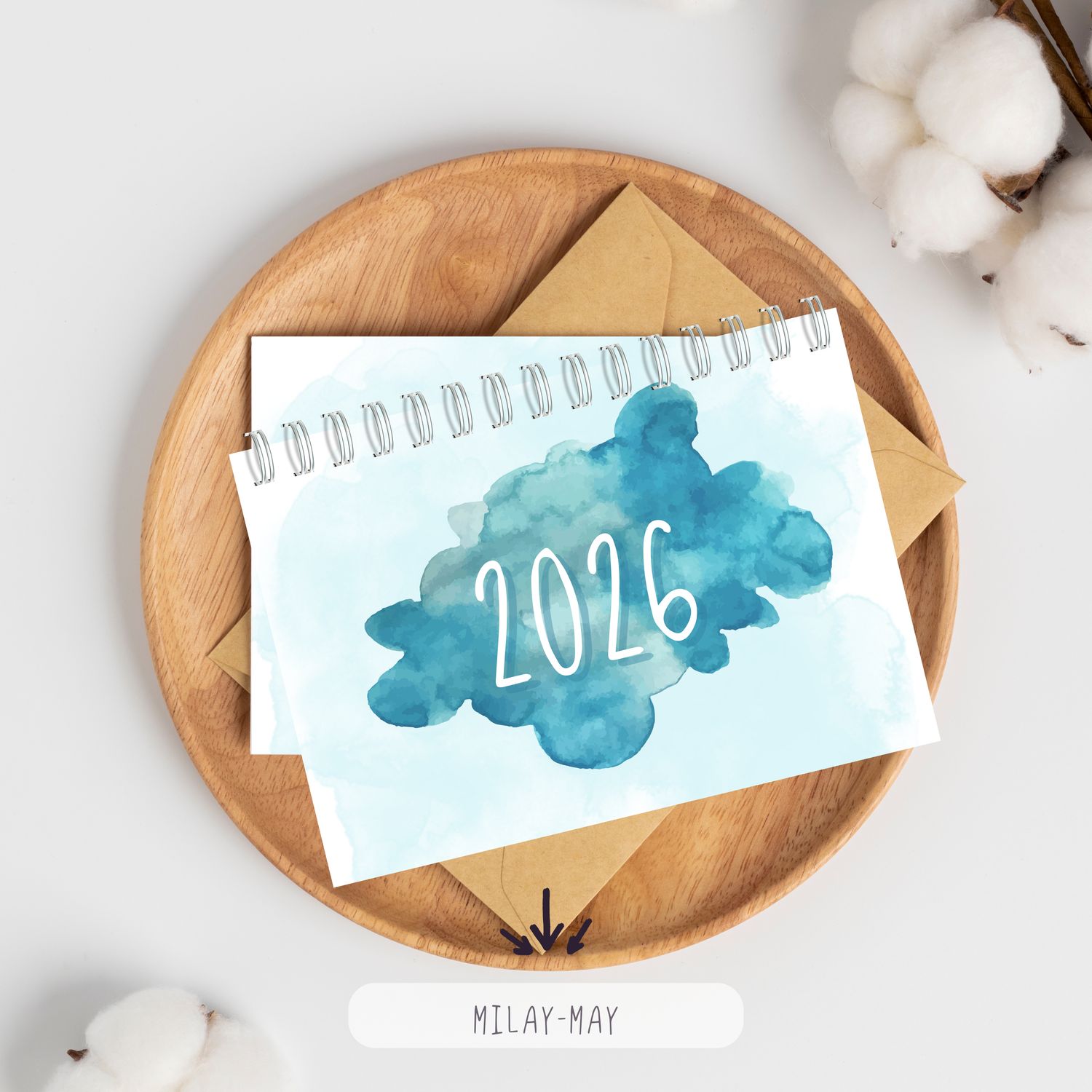 2026 Dagboek Afrikaans - Blue Haze