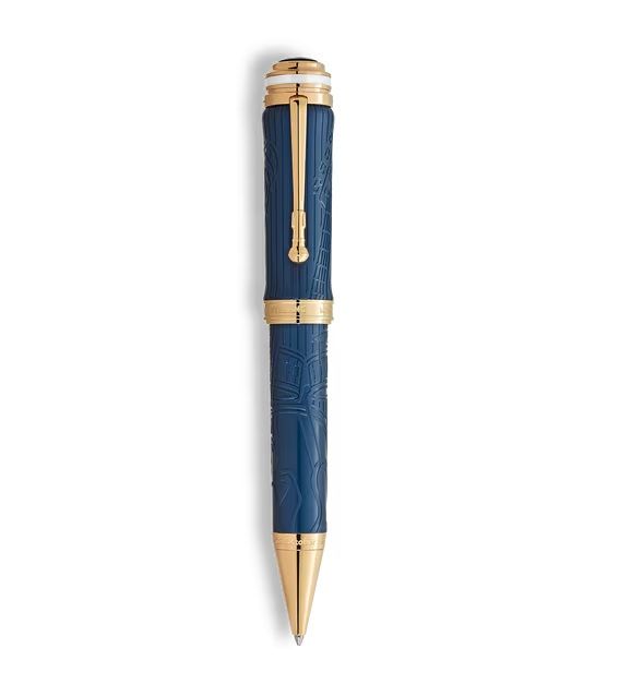 Queen Blue Ballpoint Pen