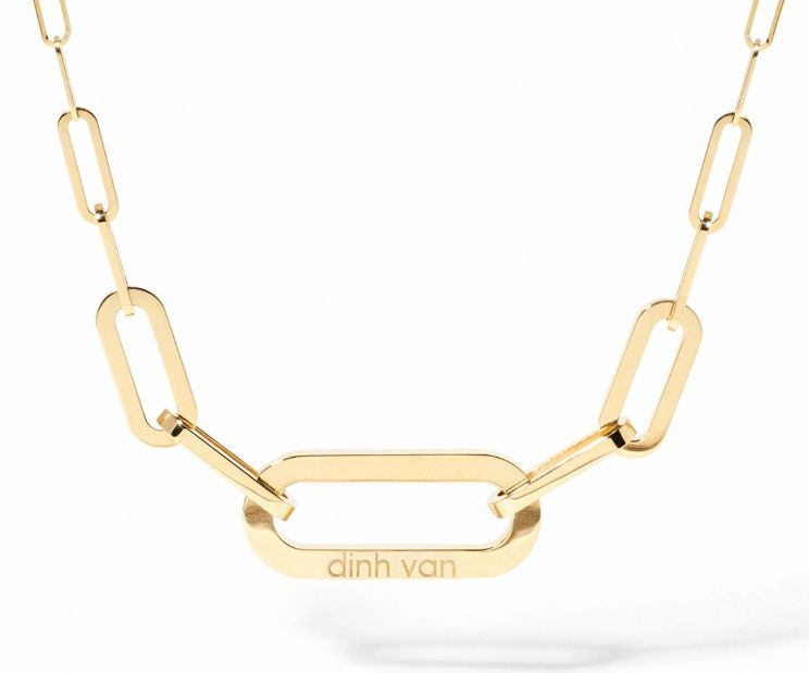 dinh van Maillon XL 18K Yellow Gold Link Necklace