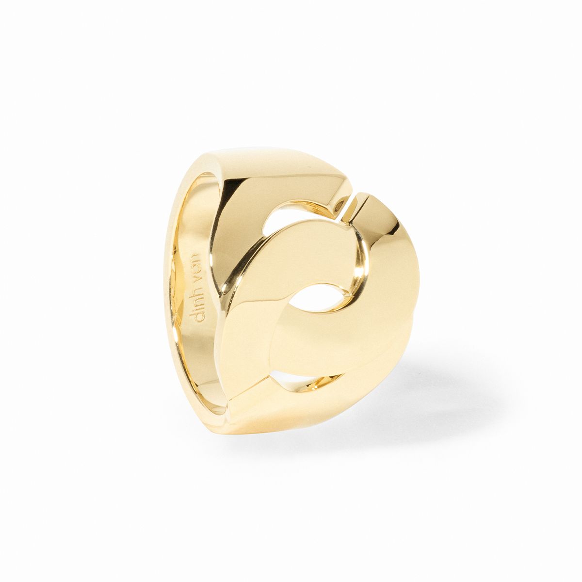 dinh van Menottes 18K Yellow Gold Ring